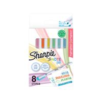 Set Viltstiften Sharpie S-NOTE DUO Multicolour - thumbnail