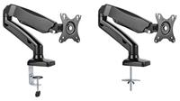 ICY BOX IB-MS303-T, Monitorständer mit Tischhalterung für ein Monitor bis zu 27 (68 cm) 1-voudig Monitor-tafelbeugel 68,6 cm (27) In hoogte verstelbaar, - thumbnail