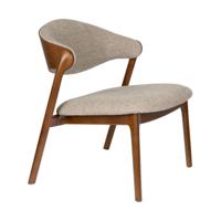 Dutchbone Babington fauteuil Beige - thumbnail