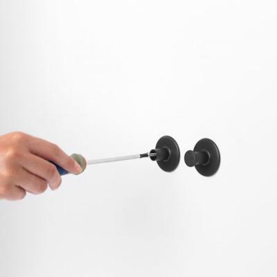 Brabantia ReNew handdoekhaakjes 2 stuks zwart Brabantia ReNew handdoekhaakjes 2 stuks zwart