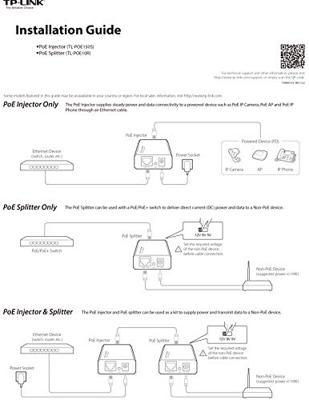 TP-Link TL-POE10R splitter - thumbnail