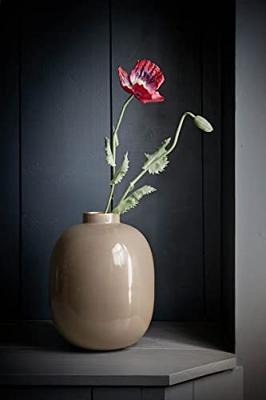 Pip Studio Vaas Metaal Khaki 32cm