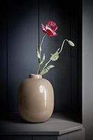 Pip Studio Vaas Metaal Khaki 32cm - thumbnail