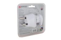 SKROSS Country Adapter World to South Africa: reisadapter voor reizen naar landen die de Zuid-Afrikaanse standaard gebruiken - thumbnail