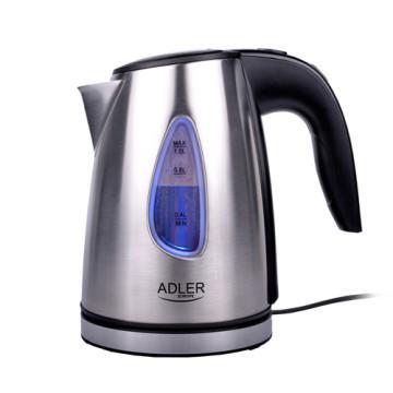 Adler AD 1203 waterkoker 1 l Zilver 1630 W
