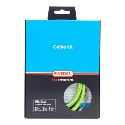 Shimano Elvedes schakelkabelk.atb/race universeel groen 2015008