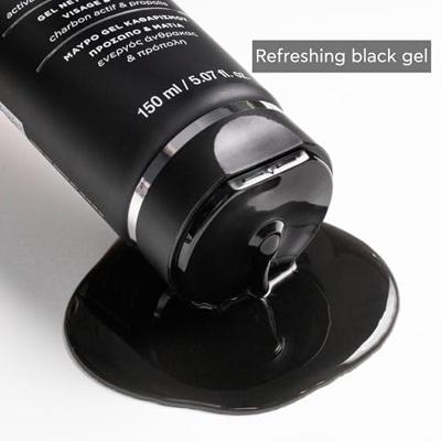 APIVITA Black detox cleansing jelly 150 Milliliter APIVITA Black detox cleansing jelly 150 Milliliter
