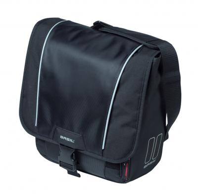 Basil sport design commuter bag - fietsrugtas zwart 18l - thumbnail