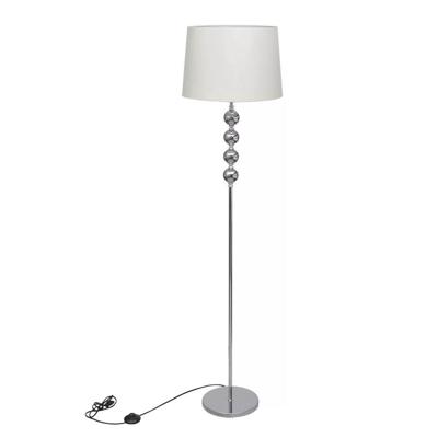 VidaXL Vloerlamp met hoog standaard en 4 ballen wit