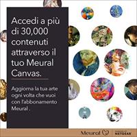 MEURAL Canvas Smart Art Digitale HD-canvas 41 x 61 cm (zwart frame, 21,5 inch, schilderijen en foto's worden in levensechte details weergegeven, WLAN met app, van Netgear) 21,5 inch zwart - thumbnail