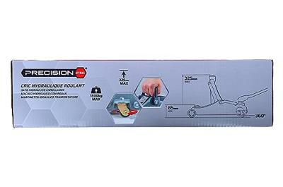 Hydraulische krik - PRECISION STAAL - Vlakke rol 1.8T