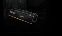 Kingston FURY Beast Werkgeheugenmodule voor PC DDR5 8 GB 1 x 8 GB Non-ECC 6000 MHz 288-pins DIMM CL36 KF560C36BBE-8 - thumbnail