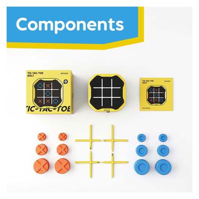 GiiKER Infinite Tic-Tac-Toe Bolt Geel