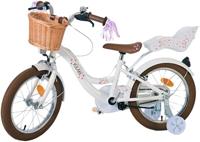 Volare blossom kinderfiets - meisjes - 16 inch - wit - twee handremmen - thumbnail