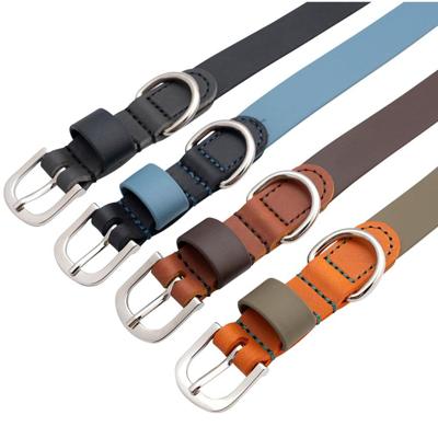 HUNTER Hondenhalsband Wolmar, chocoladebruin/cognac, Maat: 65 HUNTER Hondenhalsband Wolmar, chocoladebruin/cognac, Maat: 65