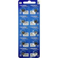 Renata Knoopcel 393 1.55 V 10 stuk(s) 80 mAh Zilveroxide 393 MP CE RENATA - thumbnail