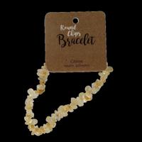 Steengoed Splitarmband citrien 1 Stuks - thumbnail