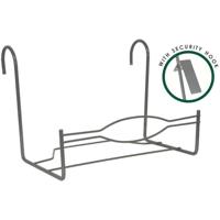 Grote balkonsteun - TUIN ID - 35 x 18 cm Antraciet - Veilige haken - Praktische afmetingen - Robuust - thumbnail