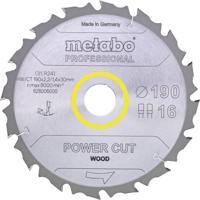 Metabo Power cut wood - professional 628292000 Cirkelzaagblad 165 x 20 x 1.4 mm Aantal tanden: 14 1 stuk(s) - thumbnail