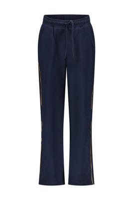 Tygo & Vito Meisjes sweat broek - Pip - Navy blauw