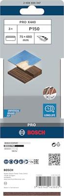 Bosch Accessories Schuurbandset P150 3 delig