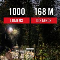 Coast FL75R Hoofdlamp LED werkt op een accu, werkt op batterijen 530 lm 11 h - thumbnail