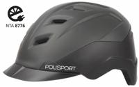 Polisport Plasticos S.A. Polisport helm e'city mat zwart/donkergrijs l (58-61 cm) - thumbnail
