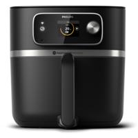 Philips HD9880/90 7000 Series Airfryer Combi Connected XXL 8.3L 2200W Zwart/RVS - thumbnail