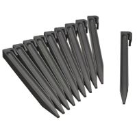 Nature Borderrandepennen grijs 10 stuks - thumbnail