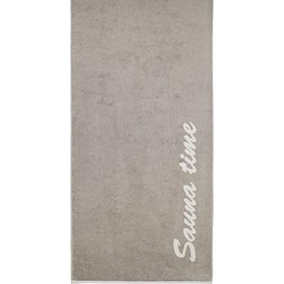 Cawö Cawo sauna handdoek 449 80x200 stein