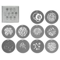 Nanlite FM-mount Projection Attachment GOBO Set 2 (10pcs) (AS-GB-FMM-SET2) - thumbnail