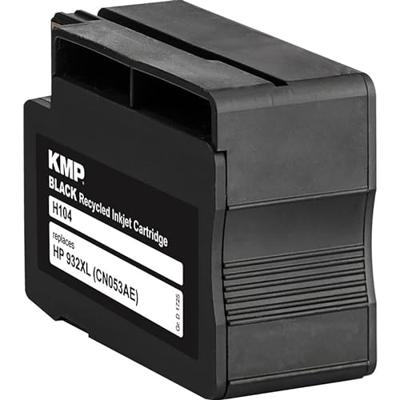 KMP Inktcartridge vervangt HP 932XL, CN053AE Compatibel Zwart H104 1725,4001