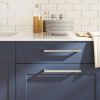 Handvatten 20 st 224 mm roestvrij staal zilverkleurig - thumbnail