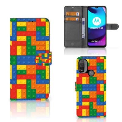 Motorola Moto E20 | E30 | E40 | Telefoon Hoesje | Blokken