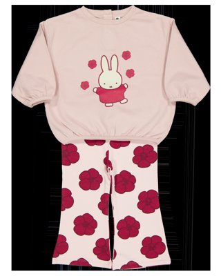 Kledingset sweater en legging - Roze