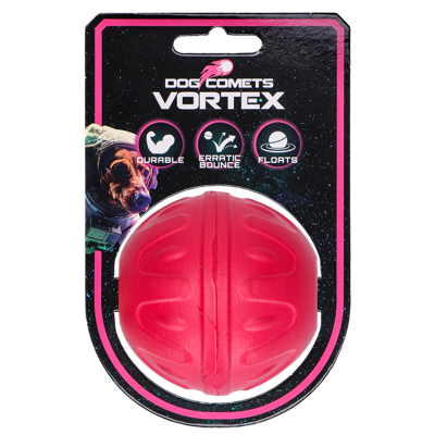 Dog Comets Vortex bal Roze