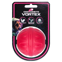 Dog Comets Vortex bal Roze - thumbnail