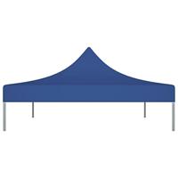 VidaXL Partytentdak 270 g/m² 4x3 m blauw - thumbnail