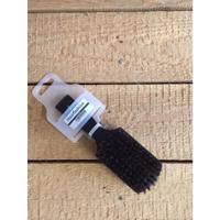 Haarborstel zwart 18cm - thumbnail