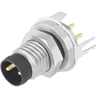 binder 09 3419 81 03 Sensor/actuator inbouwconnector M8 Aantal polen (sensoren): 3 Stekker, inbouw 1 stuk(s)