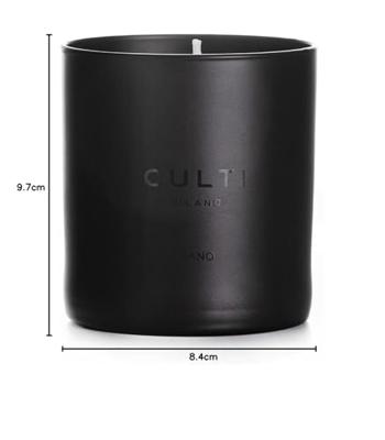 Culti Candles Ebano Geurkaars Black Label 270gr Culti Candles Ebano Geurkaars Black Label 270gr