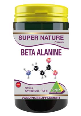 SNP Beta alanine 750mg puur 120 Capsules SNP Beta alanine 750mg puur 120 Capsules