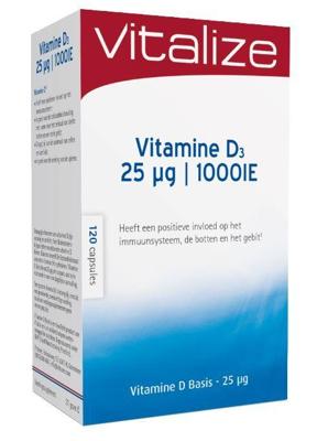 Vitalize Vitamine D Capsules 120st Vitalize Vitamine D Capsules 120st