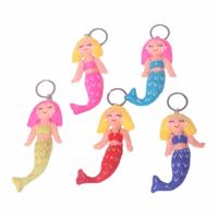 Sleutelhangers Zeemeerminnen (Set van 5) - thumbnail