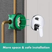 Hansgrohe Focus ééngreeps badmengkraan afbouwdeel iBox Universal, chroom - thumbnail