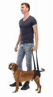 TRIXIE LOOPHULP ZWART 75-85 CM - thumbnail