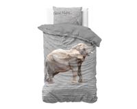 Dreamhouse - Goodnight Elephant 100% Katoen - Grijs - 140 x 200 - thumbnail