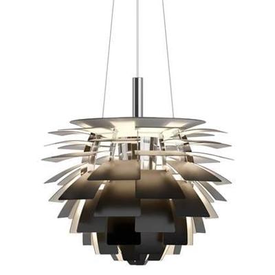 Louis Poulsen PH Artichoke 480 Hanglamp 3000K-1800K Dali - Zwart