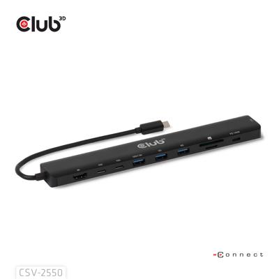 club3D CSV-2550 Laptopdockingstation Geschikt voor merk (dockingstation): Universeel