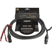 Klotz TI-M1000 Titanium Starquad XLR-kabel 10 meter - thumbnail